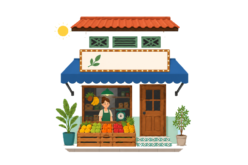Street grocery: equip your team